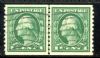 Image #1 of auction lot #1020: (443) 1 perf 10 1914 issue. Used joint line pair. 2021 PFC (577165) s...