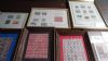 Image #2 of auction lot #36: OFFICE PICK UP REQUIRED        Ten different framed stamp art....