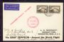 Image #1 of auction lot #143: Germany Graf Zeppelin Around the World First Flight cacheted cover hav...
