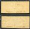 Image #2 of auction lot #55: Two 1861 Confederate States of America twenty dollars currency in circ...