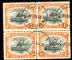 Image #1 of auction lot #1593: (17) used block F-VF...