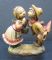 Image #4 of auction lot #34: Four figurines.  Three Goebel (Hummel) circa 1950 marked (W Germany) a...