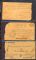Image #3 of auction lot #146: Five Maldives covers from 1931-1938. All mailed to Kathiawar, India. U...