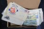 Image #1 of auction lot #110: Consignment Leftover Lot. Over 180 postcards and covers, mostly with a...