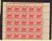 Image #1 of auction lot #1036: (630) White Plains sheet. NH, usual gum bends and a few gum skips, cen...