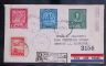 Image #1 of auction lot #151: Poland registered airmail cover canceled on October 23, 1946 in Krakow...