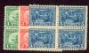Image #1 of auction lot #1033: (548-550) blocks top two stamps hinged bottom NH Fine Set...