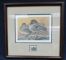Image #3 of auction lot #37: Two framed and matted under glass duck prints from the State of Michig...