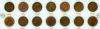 Image #3 of auction lot #1023: United States Lincoln Cent collection from 1909 to 1958-D complete for...