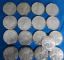Image #1 of auction lot #1039: United States sixteen different uncirculated Silver Eagles from 1986/2...