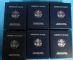 Image #1 of auction lot #1045: United States six Proof Silver Eagles in original boxes and COAs from ...