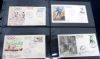 Image #1 of auction lot #516: Accumulation on Lighthouse pages of over 150 First Day Covers with var...