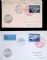 Image #1 of auction lot #591: Two Zeppelin flights, card and cover set C7-C8 sent from Vaduz (10 VI ...