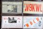 Image #4 of auction lot #636: Extensive Collection of Worldwide QSL Cards. Well-organized nine-volum...
