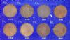 Image #3 of auction lot #1017: United States sixty large cent collection from 1793-1857 (no 1799) in ...