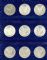 Image #4 of auction lot #1004: United States ninety-seven Morgan Silver Dollar collection in three Wh...