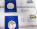 Image #2 of auction lot #1142: Eleven sterling silver medals from 1974 in US FDCs....