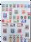 Image #1 of auction lot #233: Collection of several hundred different mint original gum mounted on h...
