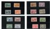 Image #1 of auction lot #1139: (230P4-245P4) card proofs bright F-VF set...