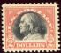 Image #1 of auction lot #1192: (523) $2.00 Franklin 1918 issue. OG, vlh, trivial gum bend, centered F...