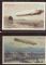 Image #4 of auction lot #625: Airship Assortment. Thirty postcards depicting dirigibles from various...