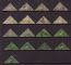 Image #3 of auction lot #298: Cape of Good Hope seventy-eight used triangles. Good variety. Speciali...