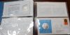 Image #1 of auction lot #1097: Ten Sterling Silver Medals from 1973-74 in United Nations FDCs....