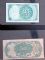 Image #2 of auction lot #1011: United States six fractional currency appearing to be in mixed circula...