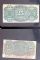Image #4 of auction lot #1011: United States six fractional currency appearing to be in mixed circula...