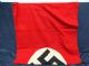 Image #1 of auction lot #1071: 3rd Reich flag approximately 72x32 and a pennant about 28 long, som...