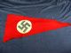 Image #2 of auction lot #1071: 3rd Reich flag approximately 72x32 and a pennant about 28 long, som...
