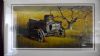 Image #1 of auction lot #1088: OFFICE PICK UP REQUIRED        Old Farm Wagon Serigraph 36” X 25 frame...