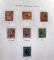Image #2 of auction lot #292: Gibbons album with scattered classics used incl #1, large and small Qu...