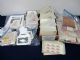 Image #2 of auction lot #32: Five cartons filled with starter collections, used arranged in glassin...