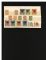 Image #1 of auction lot #92: Roughly 300 mainly used stamps from 1850 to 1950s in a binder in a sma...