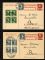 Image #1 of auction lot #609: Two Switzerland Official postal stationery cards both canceled on 1....