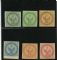 Image #1 of auction lot #1391: (1-6) Eagle and Crown og some hrs. all four margin copies F-VF set...
