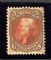 Image #1 of auction lot #1172: (95) 5¢ brown “F” grill 1868 issue. Used with a red cork cancel. 1983 ...