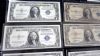 Image #2 of auction lot #1042: United States fourteen one-dollar 1935/1957 silver certificates in unc...