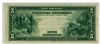 Image #2 of auction lot #1026: United States five dollars 1918 Chicago Federal Reserve currency in ci...