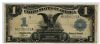 Image #1 of auction lot #1038: United States one dollar 1899 Silver Certificate currency in heavily c...
