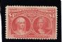 Image #1 of auction lot #1210: (244) $4.00 1893 Columbian issue. O.G., very small hinge remnant and t...