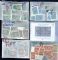 Image #3 of auction lot #211: All never hinged sets, blocks, and singles in 490 glassine envelopes. ...