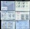 Image #4 of auction lot #211: All never hinged sets, blocks, and singles in 490 glassine envelopes. ...