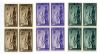 Image #1 of auction lot #1489: (515-517) Workman and Ship NH Blocks F-VF set...