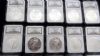 Image #2 of auction lot #1007: United States silver uncirculated eagle selection from 1986-2010. Invo...