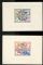 Image #1 of auction lot #1403: (B91-B92) Olympic sheets thick paper variety signed used with matching...