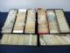 Image #1 of auction lot #32: Five cartons filled with starter collections, used arranged in glassin...