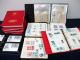 Image #4 of auction lot #32: Five cartons filled with starter collections, used arranged in glassin...