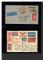 Image #1 of auction lot #623: Switzerland assortment of nine cacheted Zeppelin Flight covers from 19...